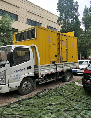 洛江发电车出租-柴油发电机组排烟系统设计要求及其考虑因素